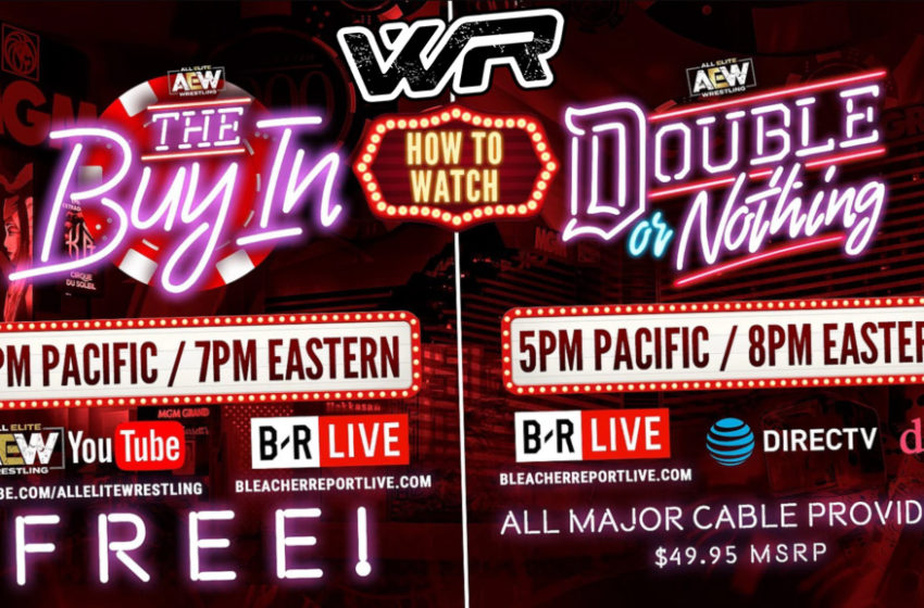 How to Stream AEW Double or Nothing Online Wrestling Radar